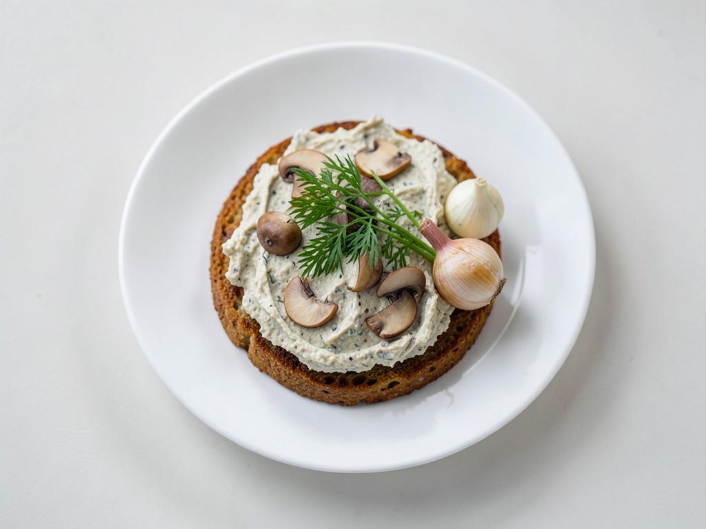 Spalmato cremoso ai funghi