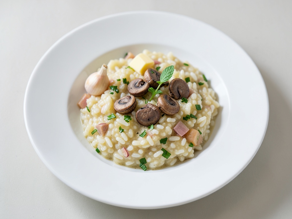 Risotto cremoso ai porcini