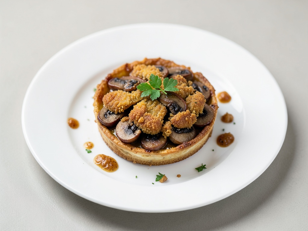 Knusprige Pilz-Tarte