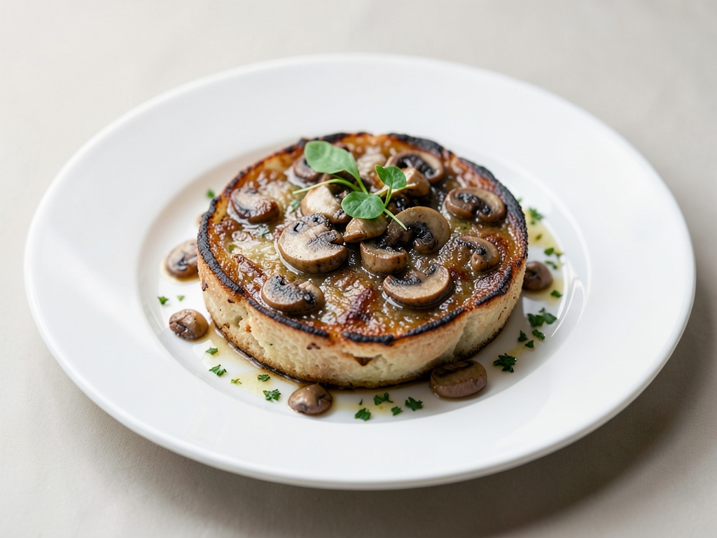Torta salata ai funghi Tatin