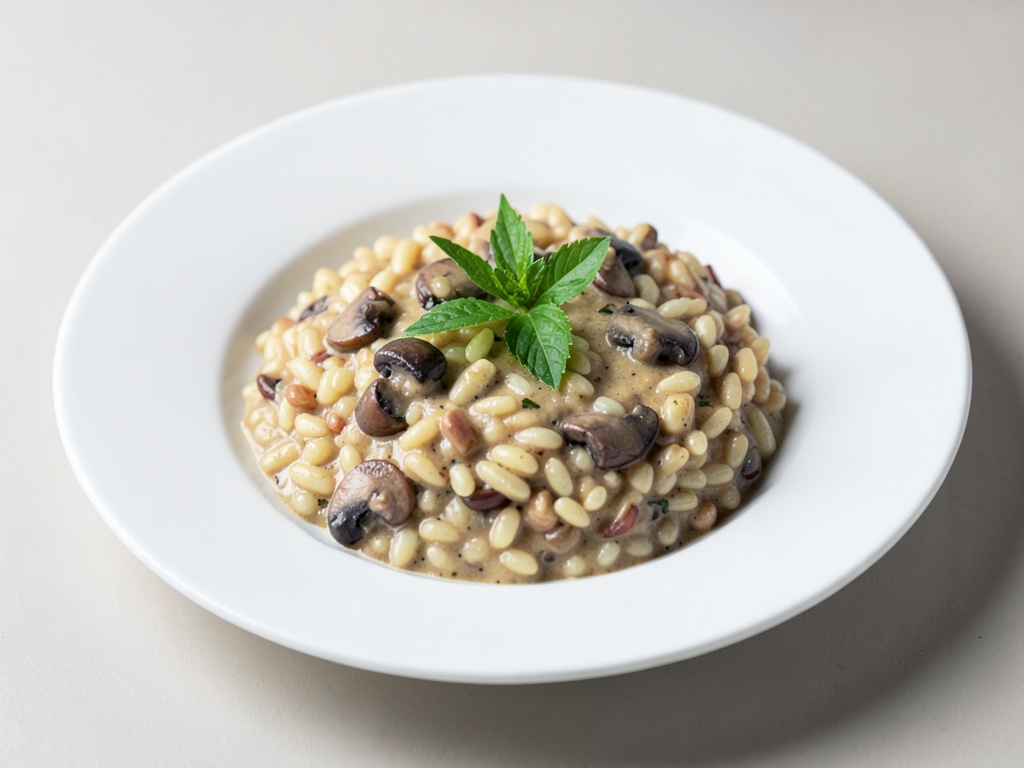 Risotto cremoso ai porcini