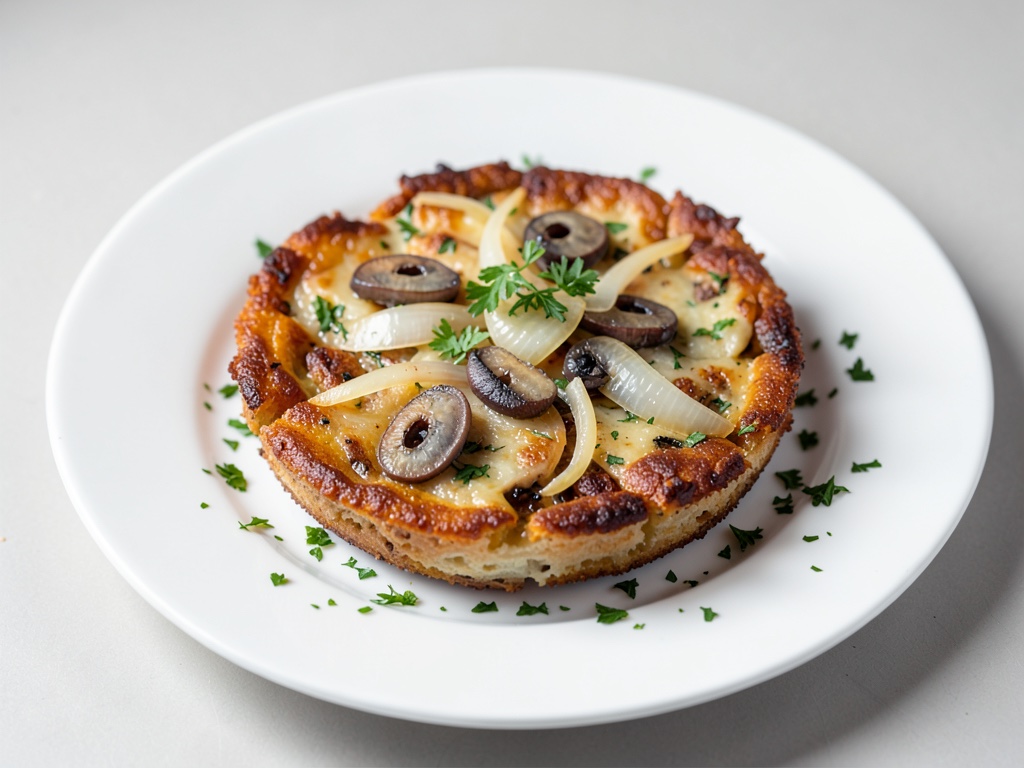 Pissaladière croccante con cipolle e acciughe
