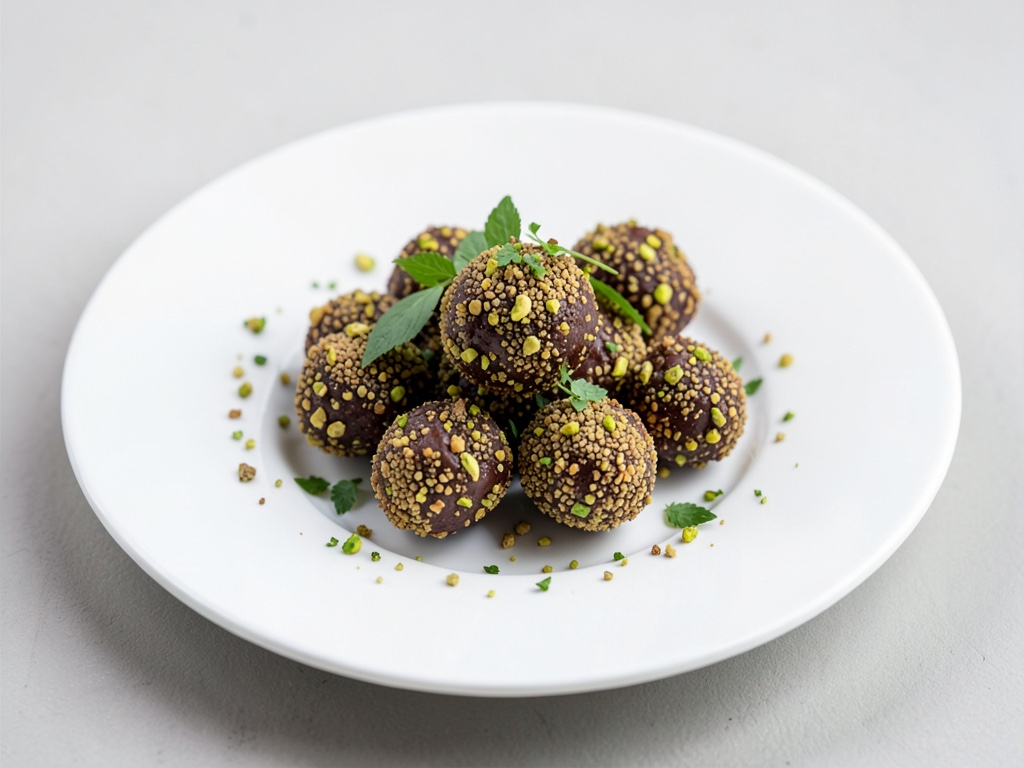 Bonbons croccanti al pistacchio e cioccolato