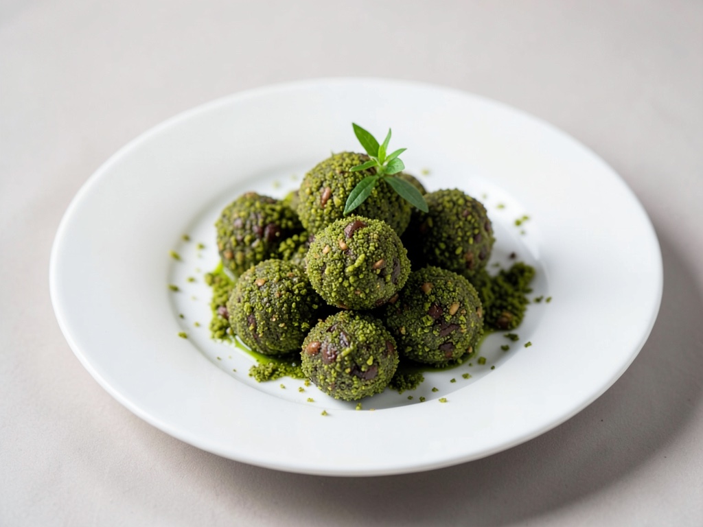 Grüner-Tee-Pistazien-Trüffel