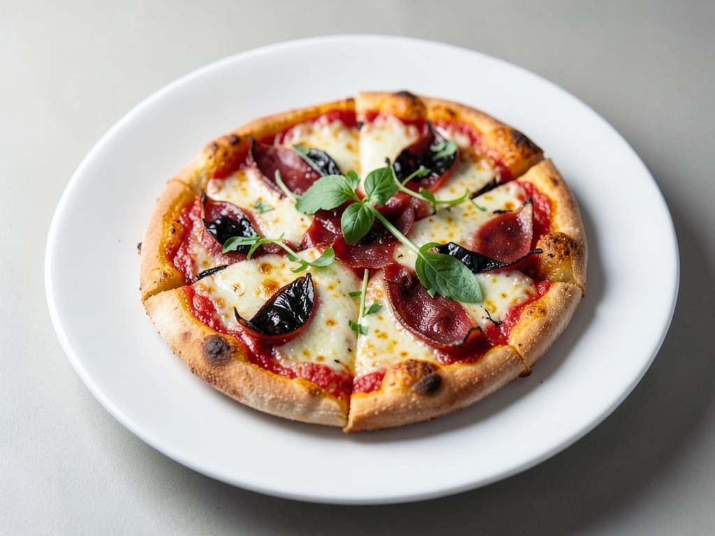 Mini-pizze spettrali per Halloween