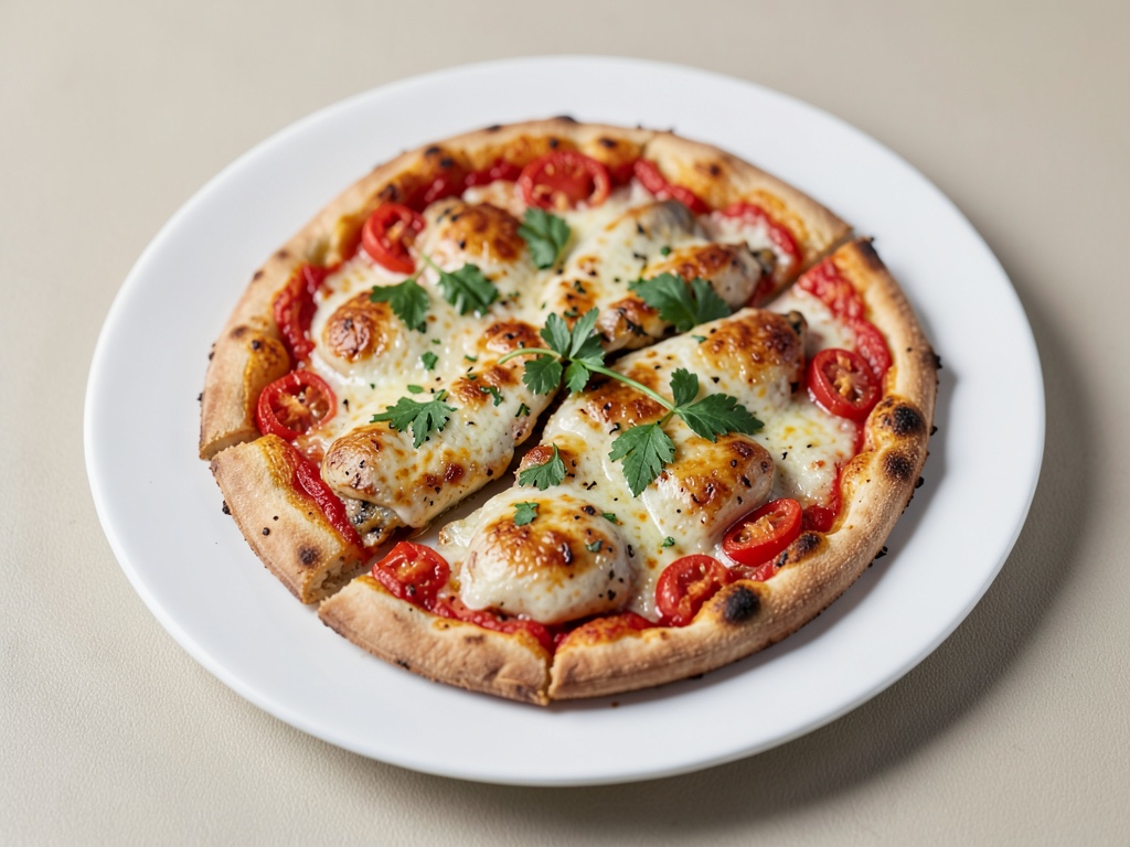 Pizza di Pollo e Peperoni
