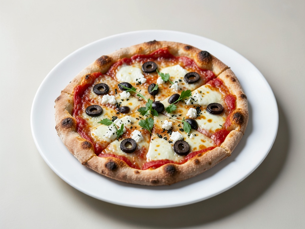 Pizza alla Feta e Olive