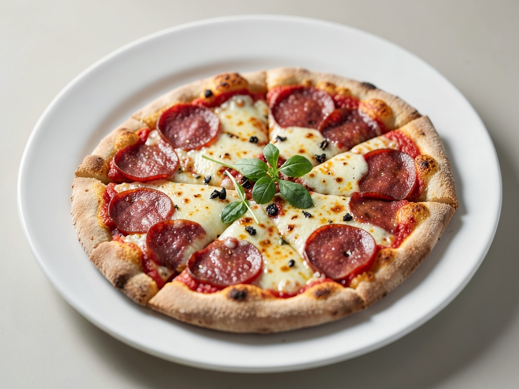 Pizza di Salame e Formaggio