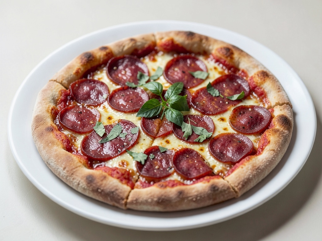 Pizza alla salame piccante
