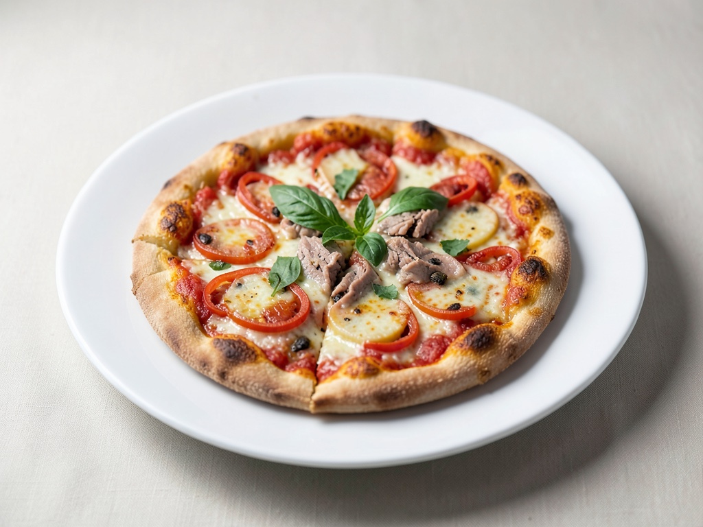 Pizza al Tonno e Cipollotto