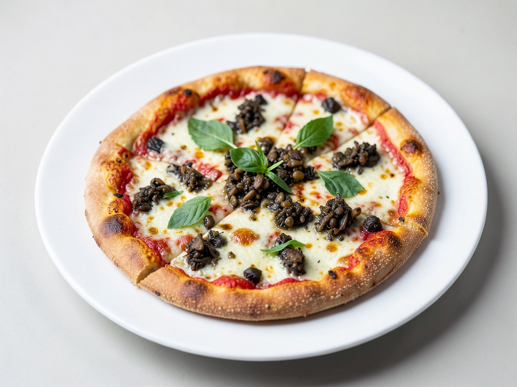Pizza con cavolo di Bruxelles