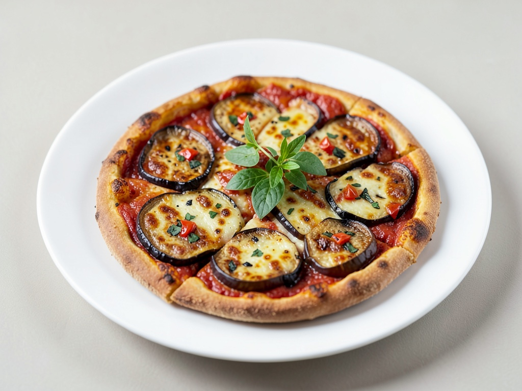 Pizza alle Melanzane Piccante