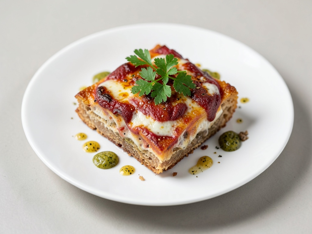 Toast a forma di pizza