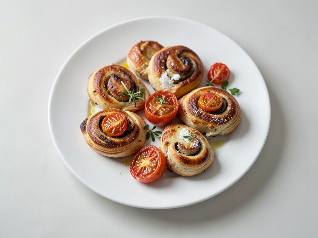 Caracoles de pizza