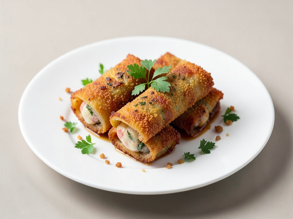 Rollitos de pizza crujientes