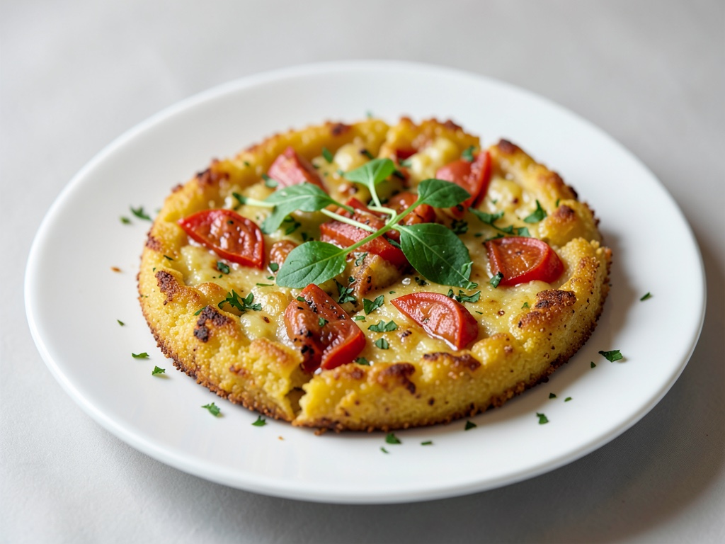 Pizze croccanti alla polenta