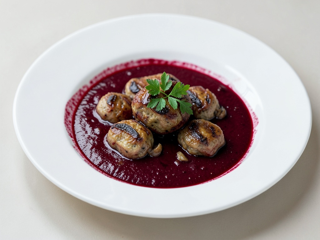 Polnische Pilz-Nudeltaschen in Rote-Bete-Suppe