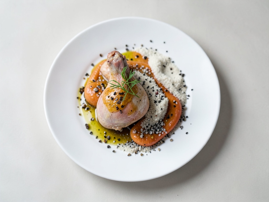 Poulet en croûte de pâte salée