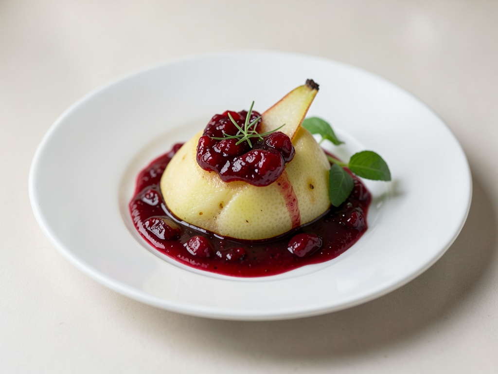 Marmellata di Pere e Mirtilli Rossi
