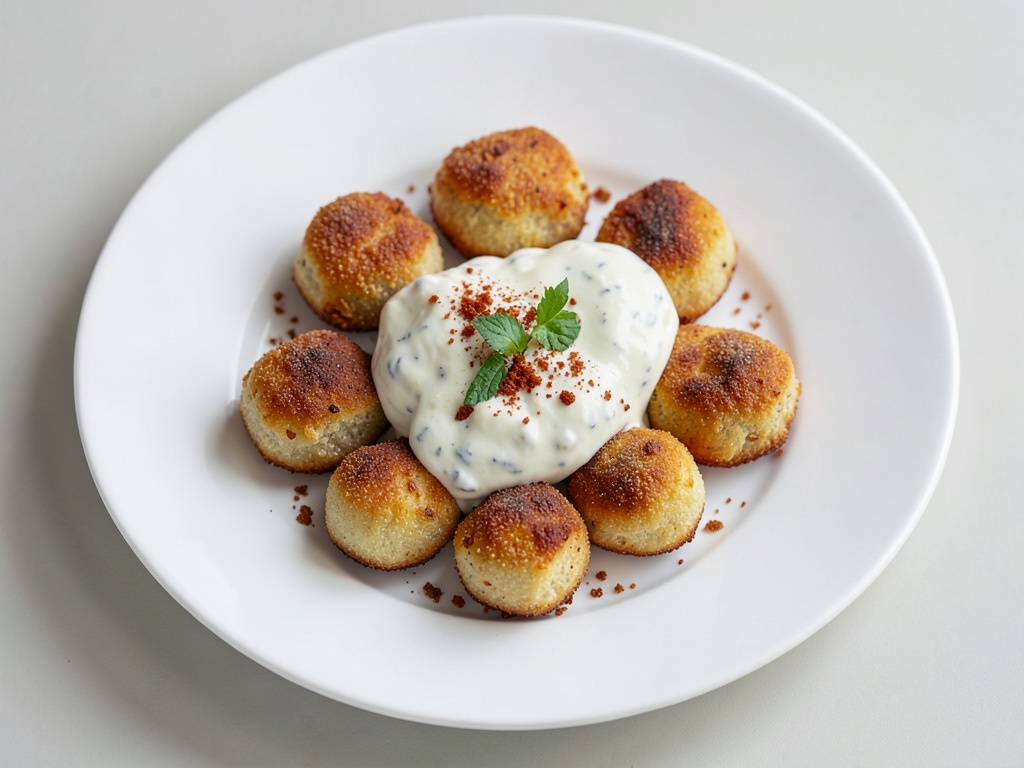 Bignè con crema di pollo