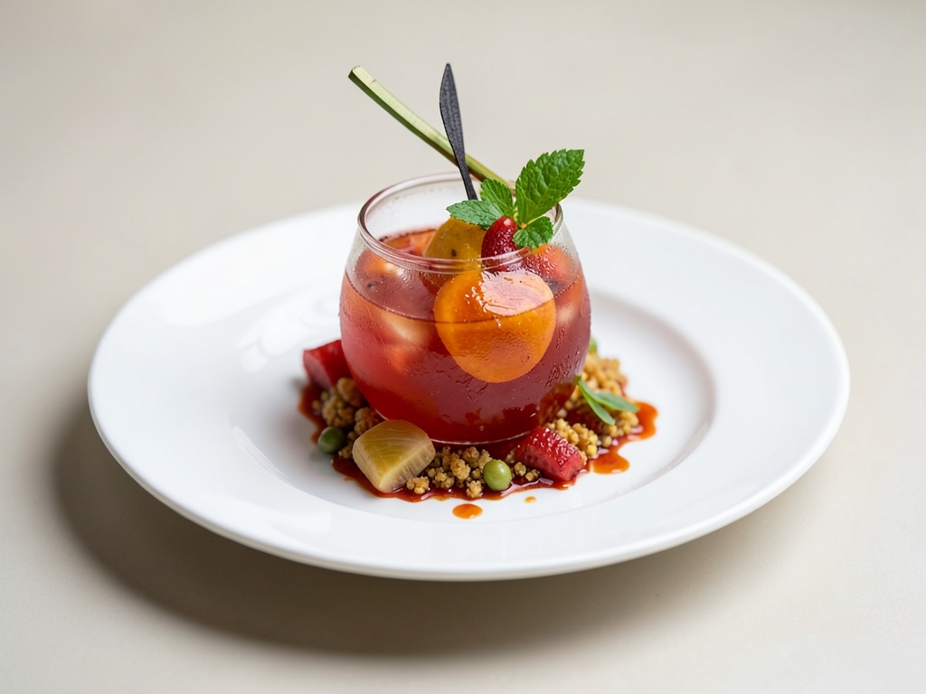 Spritziger Prosecco-Campari Cocktail