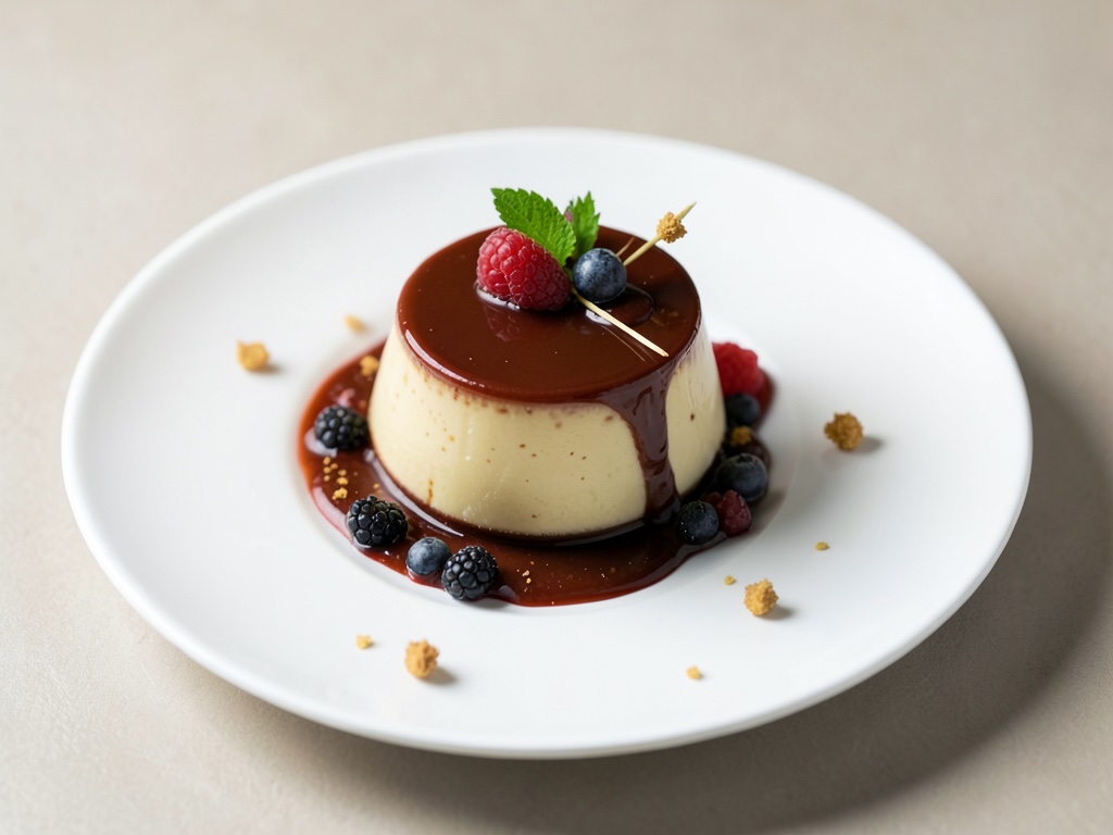 Pudding-Wüstenlandschaft