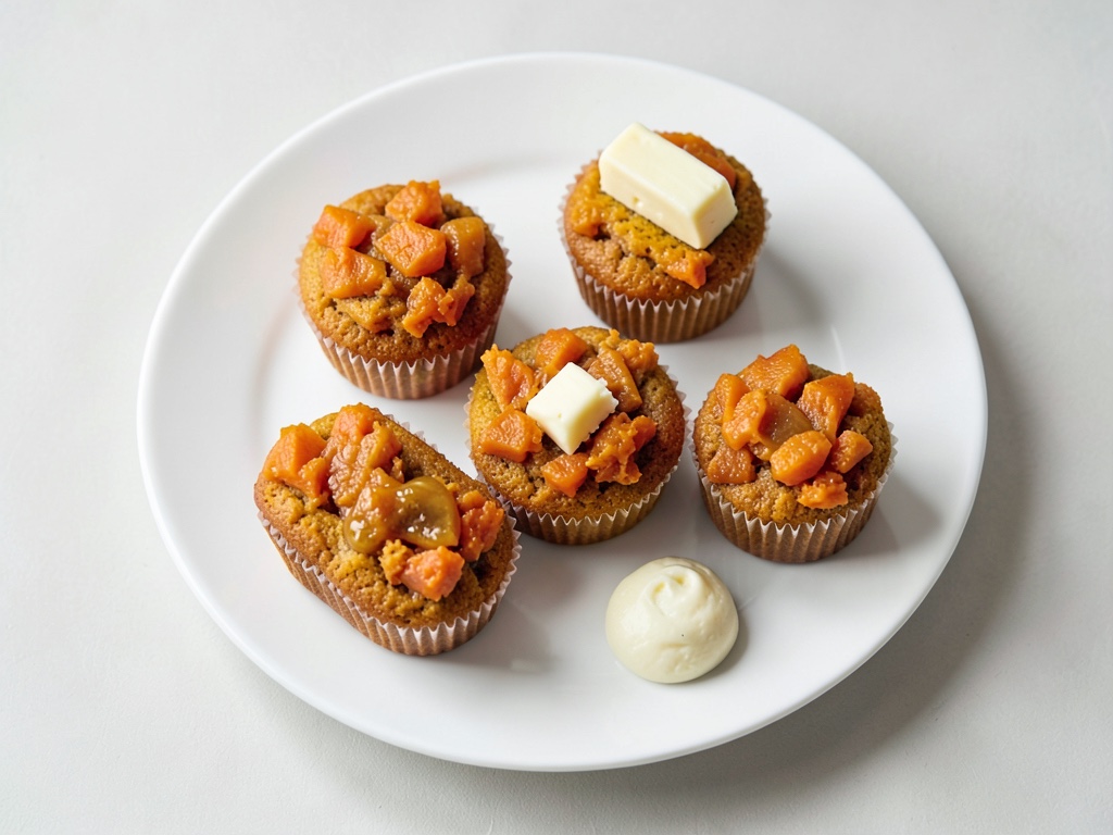 Muffin al zucco speziate