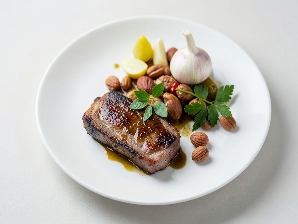 Pollo croccante con ripieno di noci