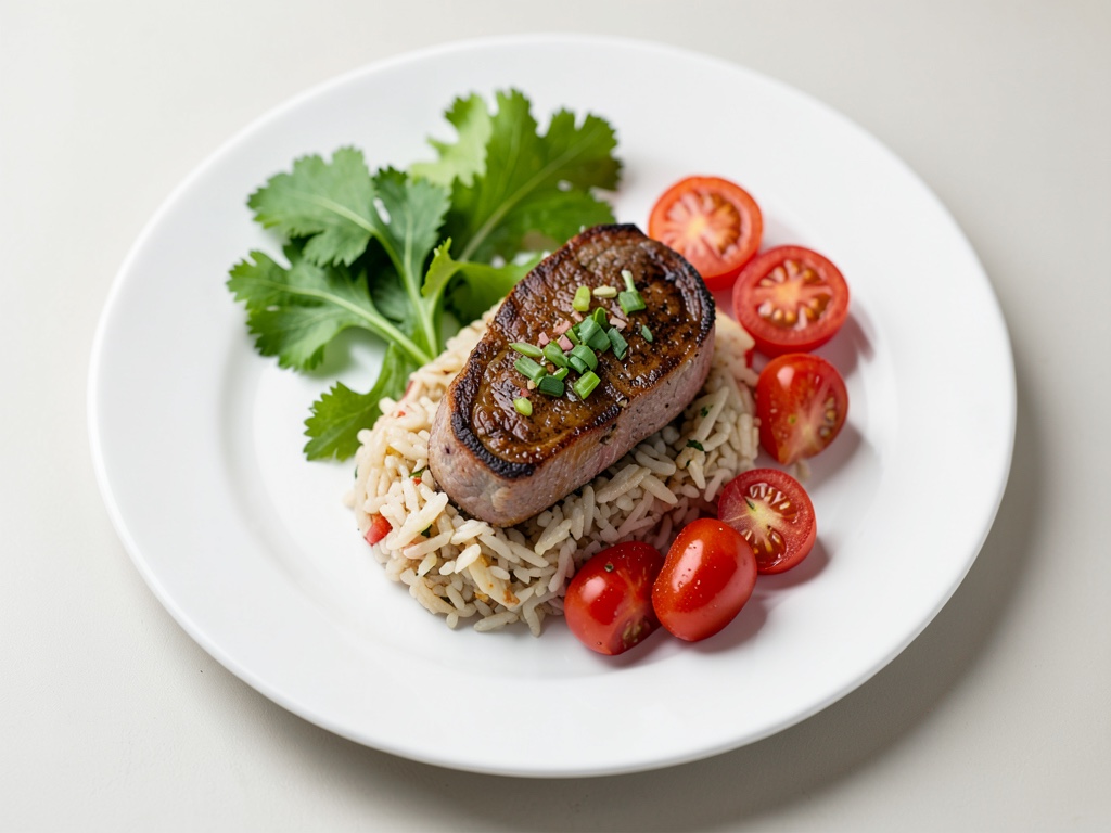 Ragout di tacchino tenero con riso