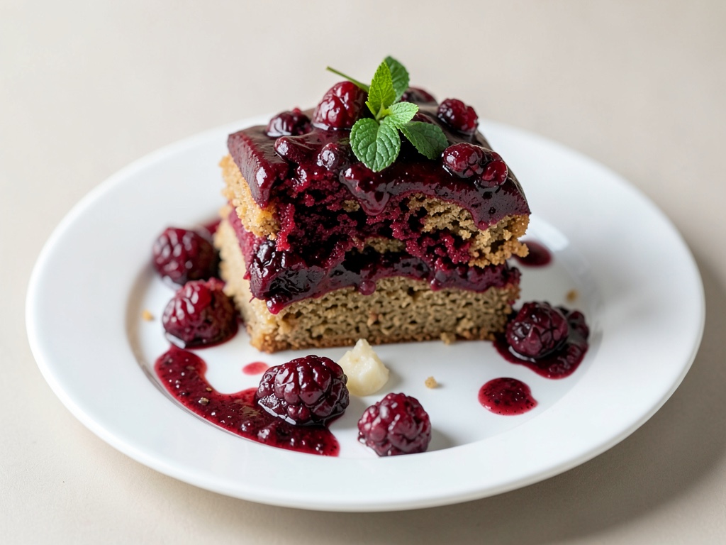 Brombeer-Quark-Buttermilch-Torte (ohne Backen)