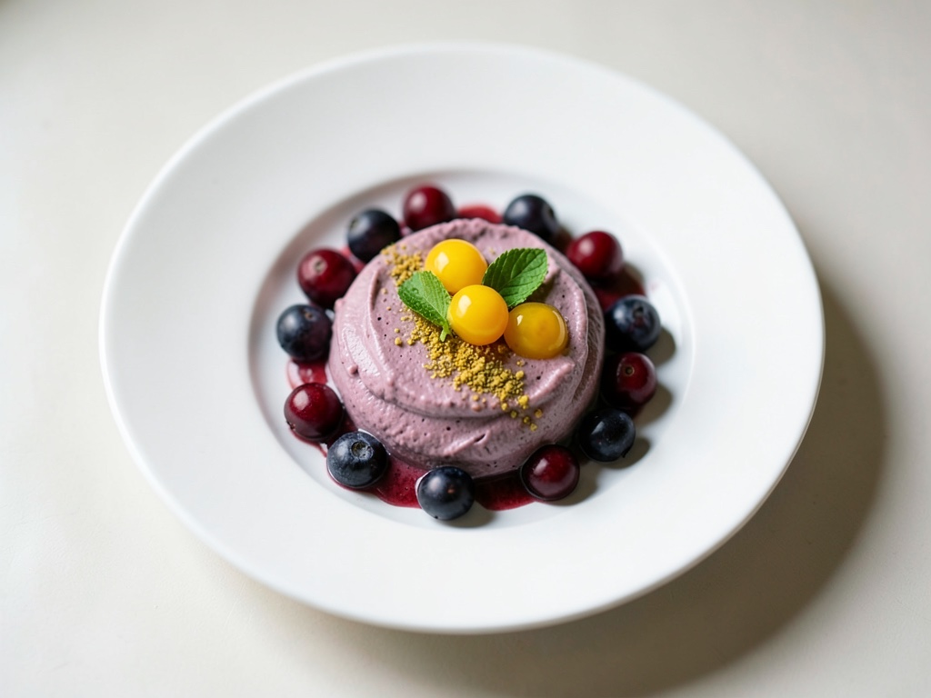 Fruchtige Quark-Erdbeer-Creme