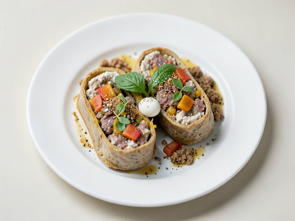 Tasche di quark con burro alle noci