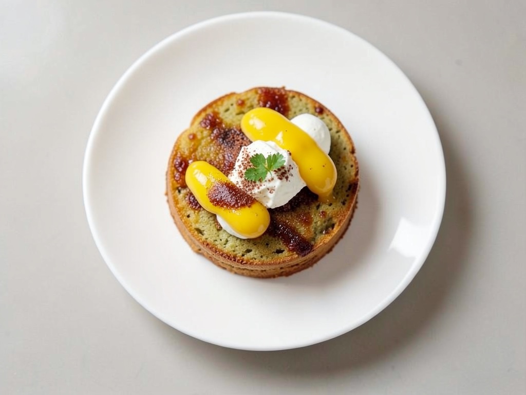 Soufflé di Quark con sciroppo di bacche