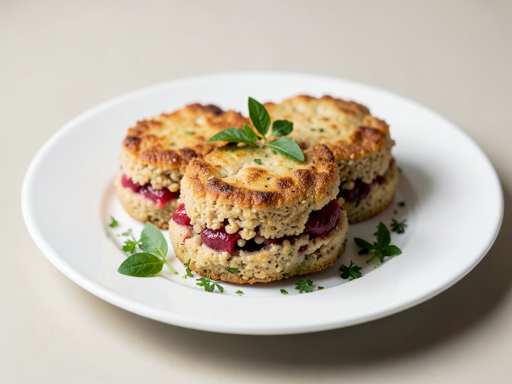 Knusprige Quinoa-Erdbeer-Scones