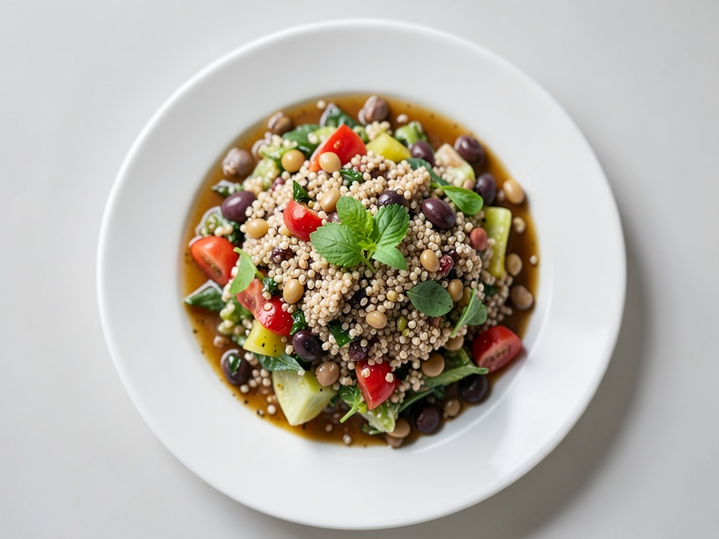Insalata di Quinoa e Lenticchie