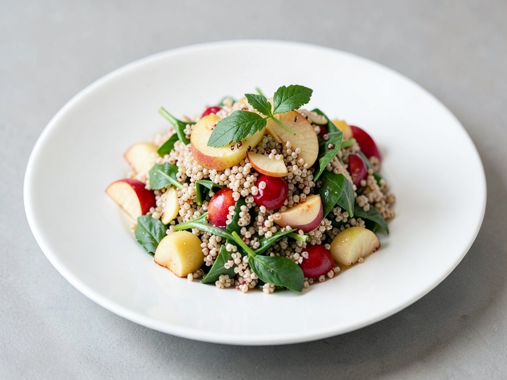 Salade de quinoa aux pommes