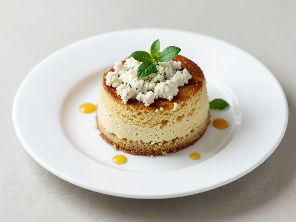 Quitten-Torte mit Quark-Guss