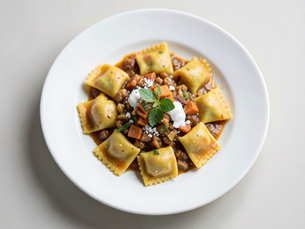 Süßkartoffel-Ravioli
