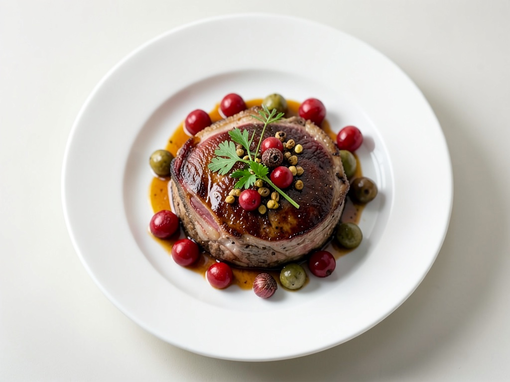 Filetto di cervo con marroni