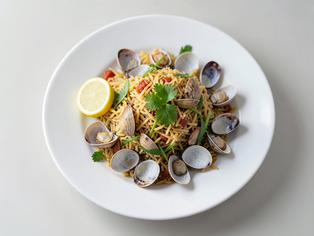Insalata di riso e cozze rinfrescante
