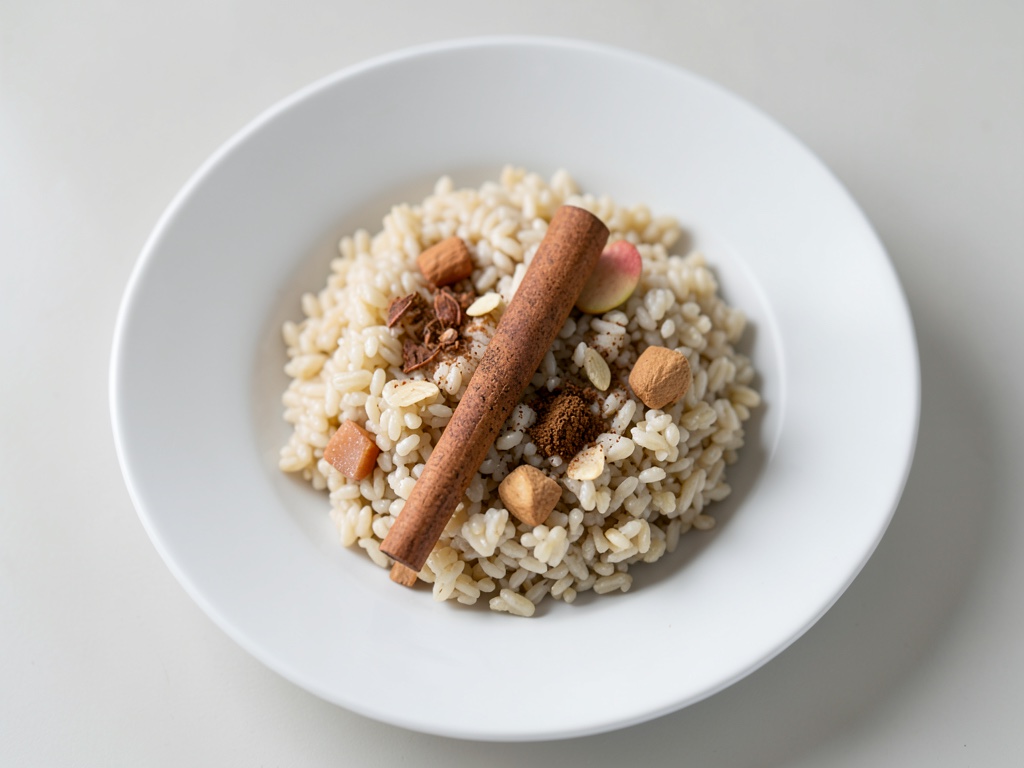 Avena de copos de arroz