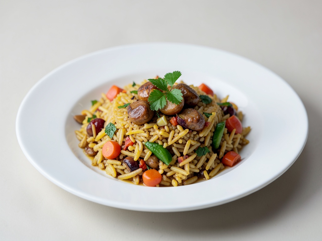 Spanische Reispfanne (Paella)