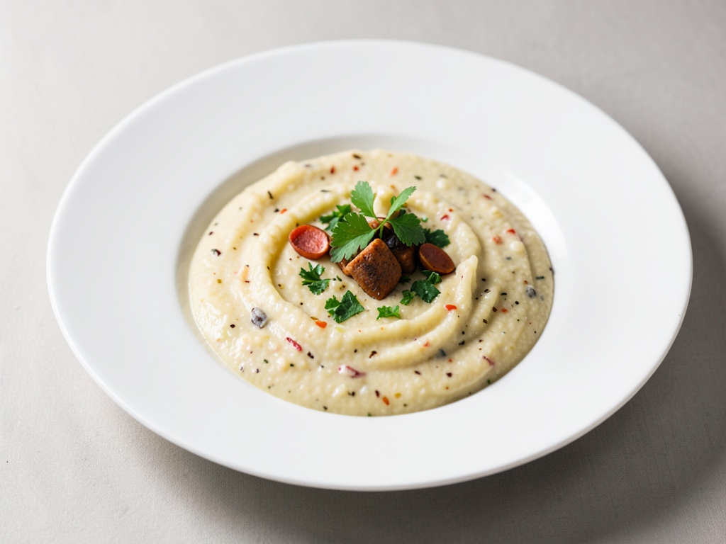Soupe crémeuse au riz grec