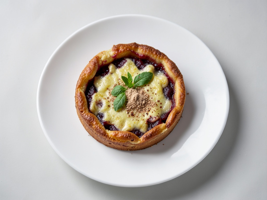 Quiche croccante con rabarbaro