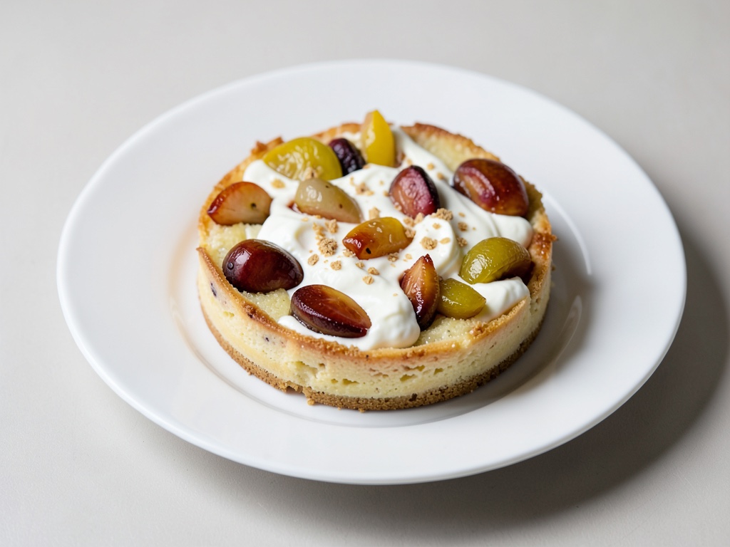 Torta succosa di pere e ricotta
