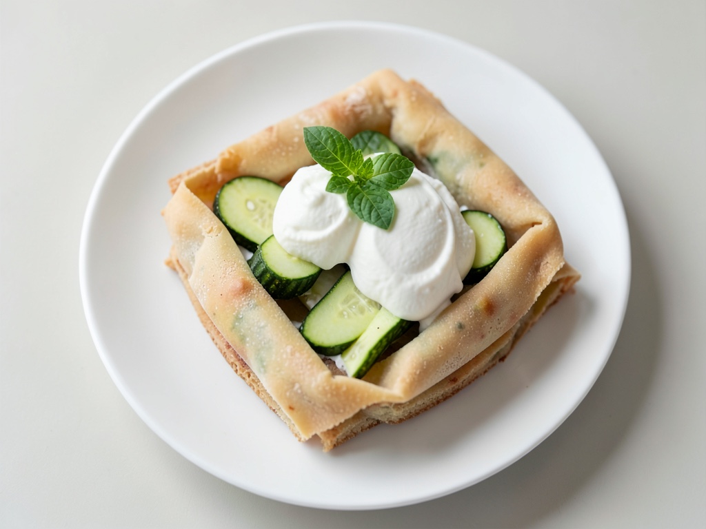 Knuspriger Ricotta-Zucchini-Kuchen
