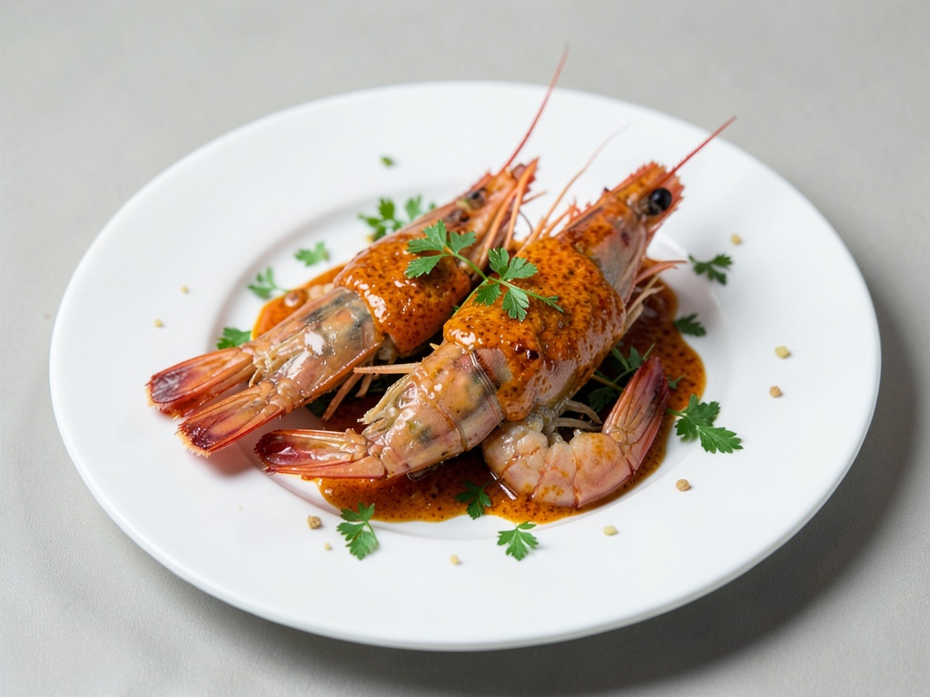 Garnelen mit scharfer Cocktail-Dip