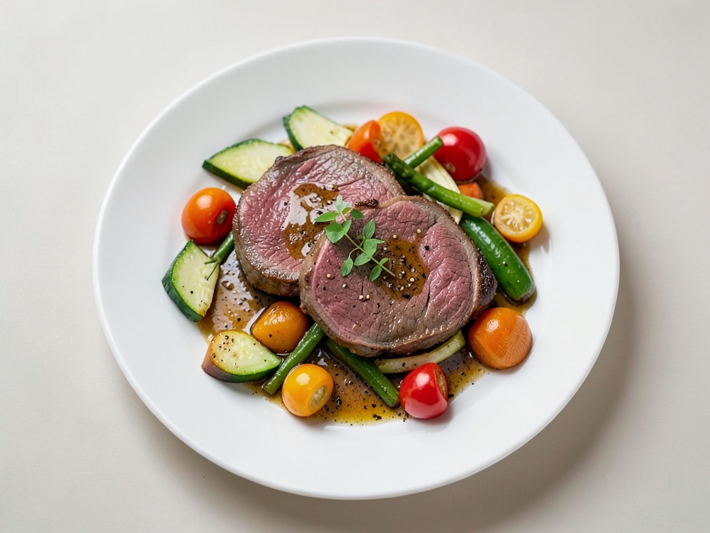 Strisce tenere di filetto di manzo con verdure al wok