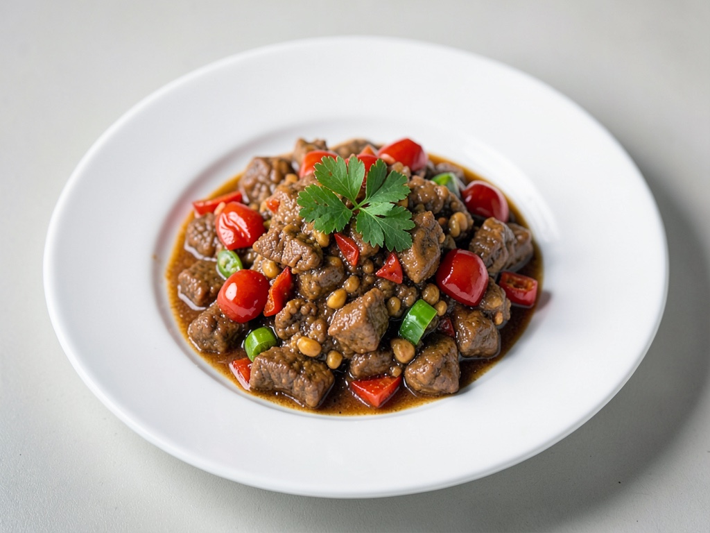 Ragù di manzo piccante con peperoni