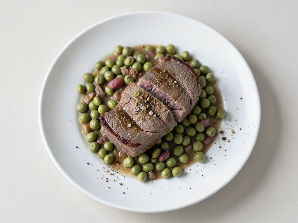 Wok-boeuf aux haricots verts